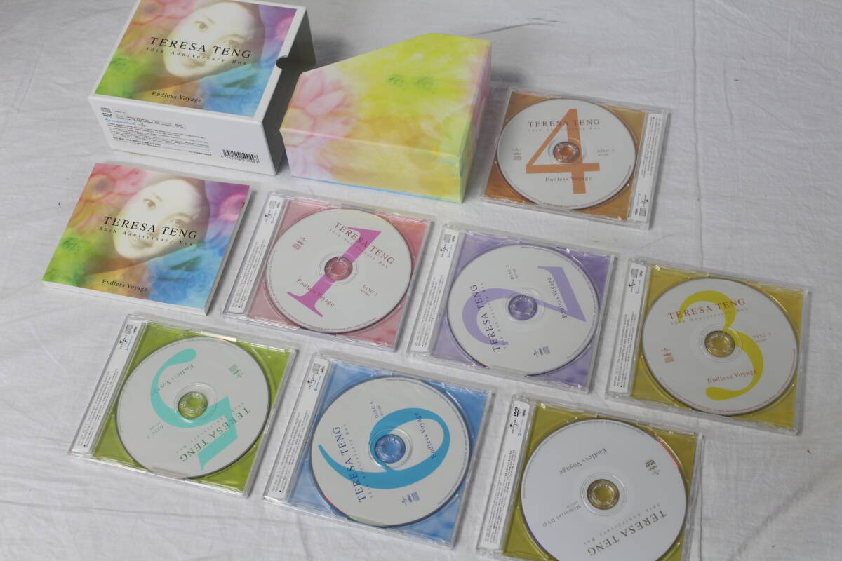【0507I】(1233) テレサ・テン 50th アニバーサリーボックス 50周年 CD DVD 内CD6枚は未開封 歌詞カード付 ※テレサ・テングッズ大量出品中の画像5