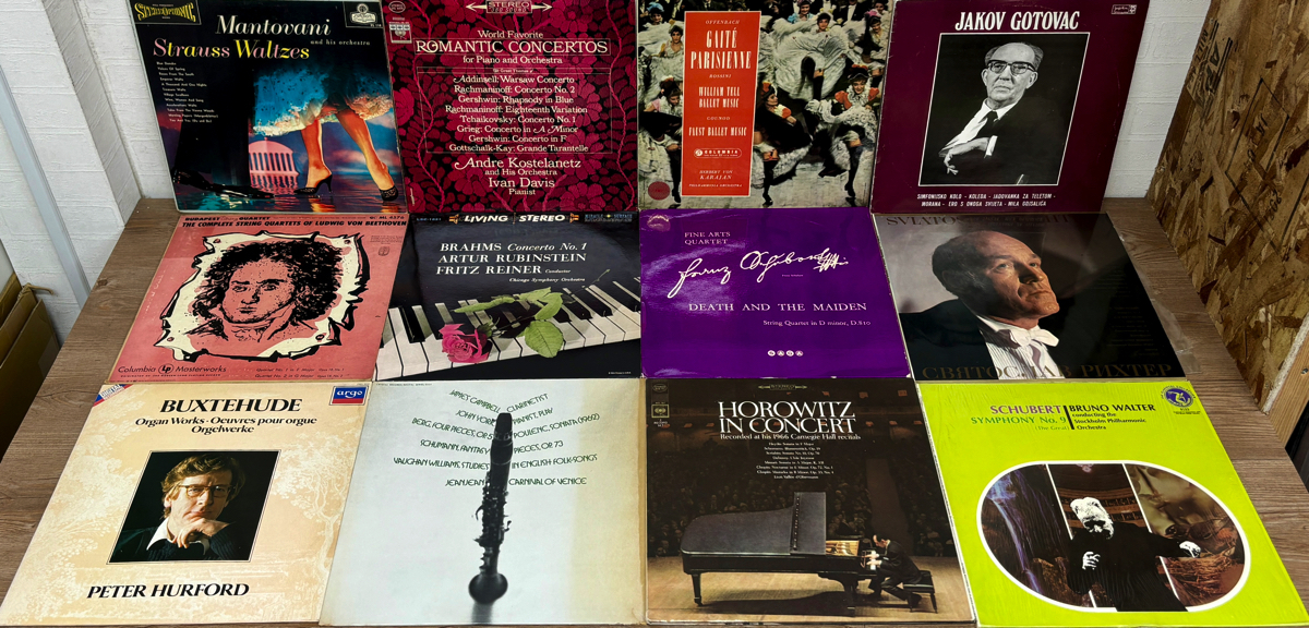 全て輸入盤 クラシック 60枚 LP レコード 大量 セット 0510 トリオサンデリ リヒター マリアカラス ジョージセル ホロヴィッツ バッハの画像3
