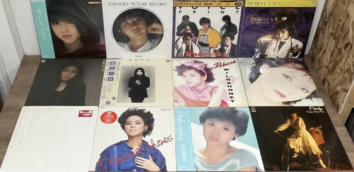 邦楽女性歌手 アイドル 60枚 LP レコード 大量 セット 見本盤あり おまけ付き 0513 南野陽子 岩崎良美 川島なお美 荻野目洋子 松田聖子_画像3