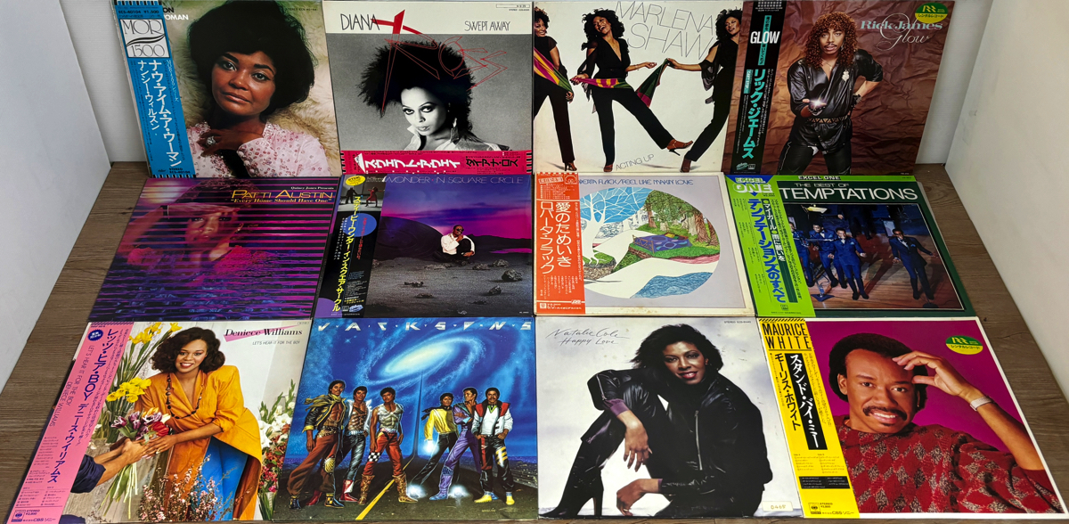 ディスコ ソウル 80年代洋楽 60枚 LP レコード 大量 セット 0513 スティービーワンダー マイケルジャクソン ドナサマー ホイットニー EW&F_画像2