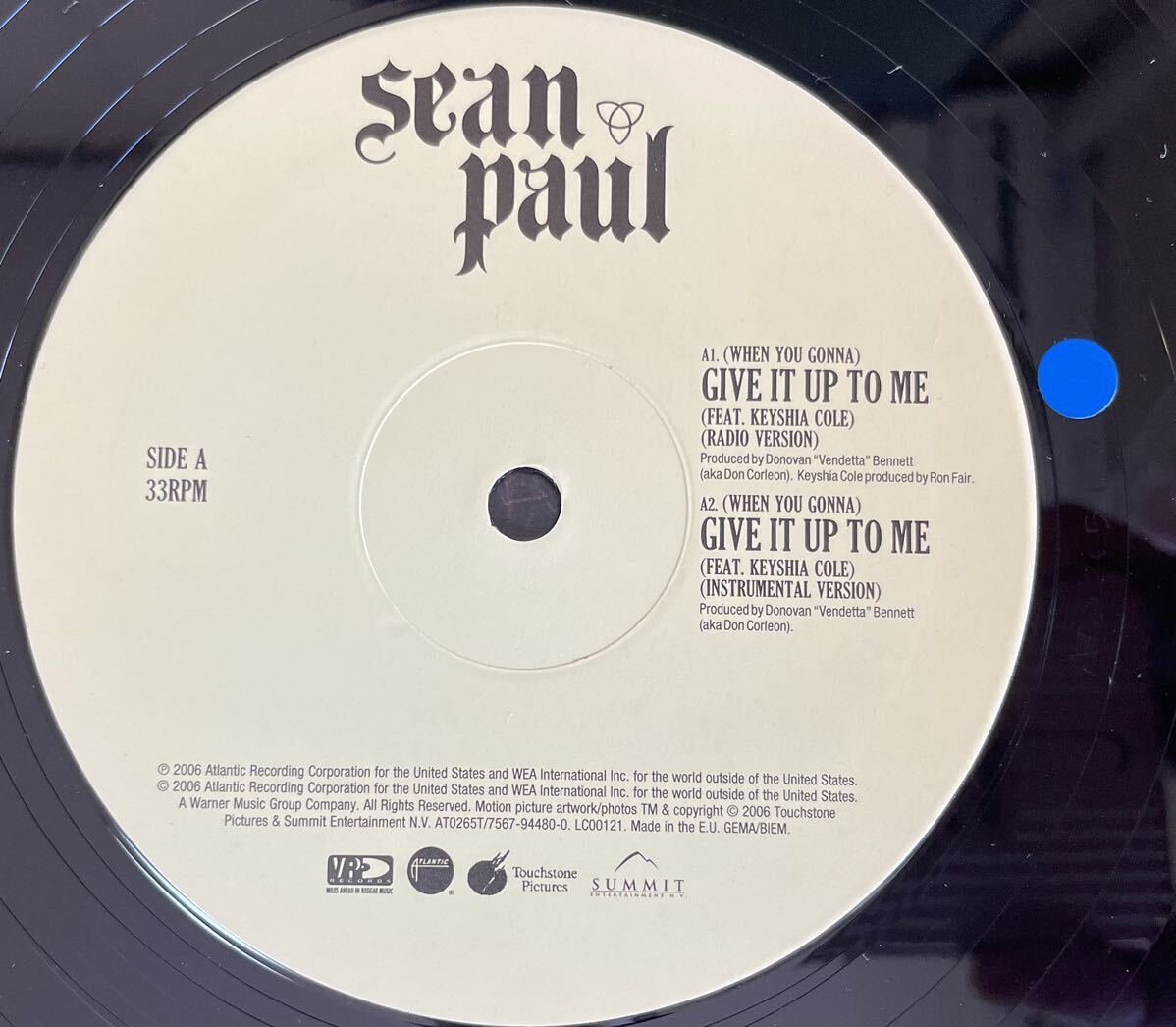 SEAN PAUL / GET BUSYとGive It Up To Me / Like Glue 12inch盤その他にもプロモーション盤 レア盤 人気レコード 多数出品。_画像4