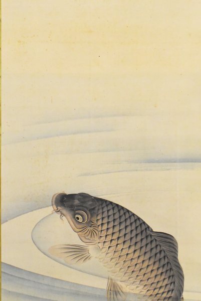 掛け軸 「君子五品 珍果拾遺」 設色水墨画 肉筆画 書斎飾り 掛け軸 「君子五品 珍果拾遺」 設色水墨画 肉筆画 書斎飾り