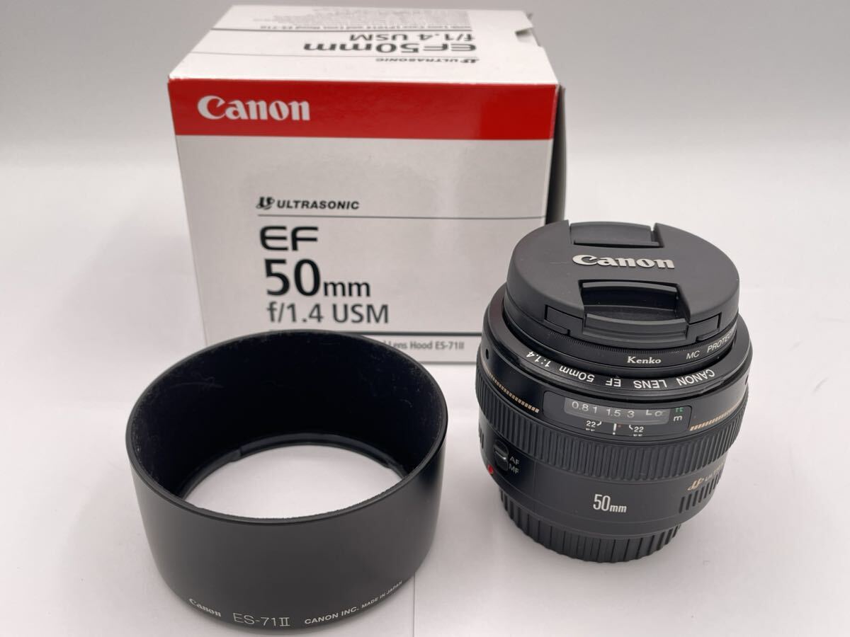 Canon キヤノン EF 50mm 1:1.4 【HNJ072】_画像1