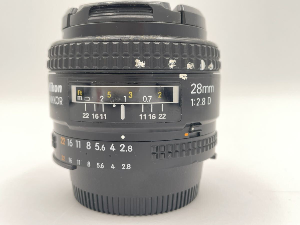 Nikon ニコン AF NIKKOR 28mm F2.8D 【HNJ081】_画像2