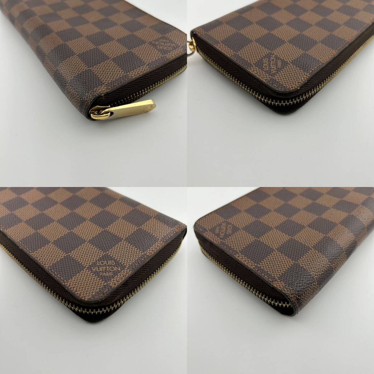 LOUIS VUITTON ルイヴィトン 長財布 財布 レディース ジッピーウォレット ラウンドファスナー ダミエ ブランド ウォレット_画像4