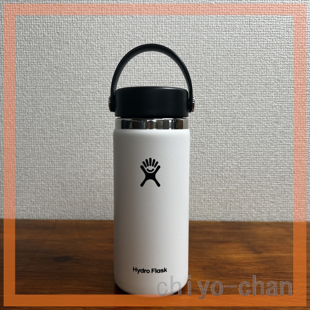 [Hydro Flask/ hydro flask]HYDRATION 16oz Wide Mouth white :White hrsm-0001