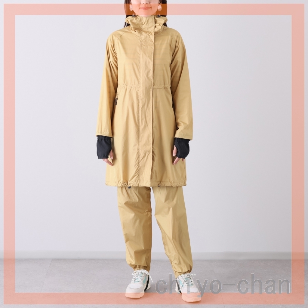  Hello Angel wet .. not ....3 point set little going out also stylishly put on ... raincoat beige LL14-759481009