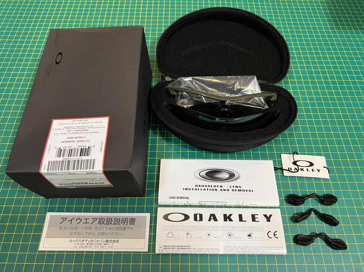 oakley RADARLOCK PATH Oacley радар блокировка Pas фото черный Mix пара линзы дополнение б/у 