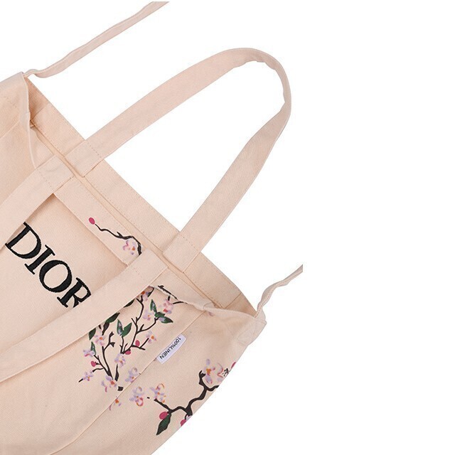 新品 クリスチャン・ディオール ノベルティ バッグ DIOR 刺繍 トート／ショルダーバッグ 2way 小さめ バッグ Christian Dior