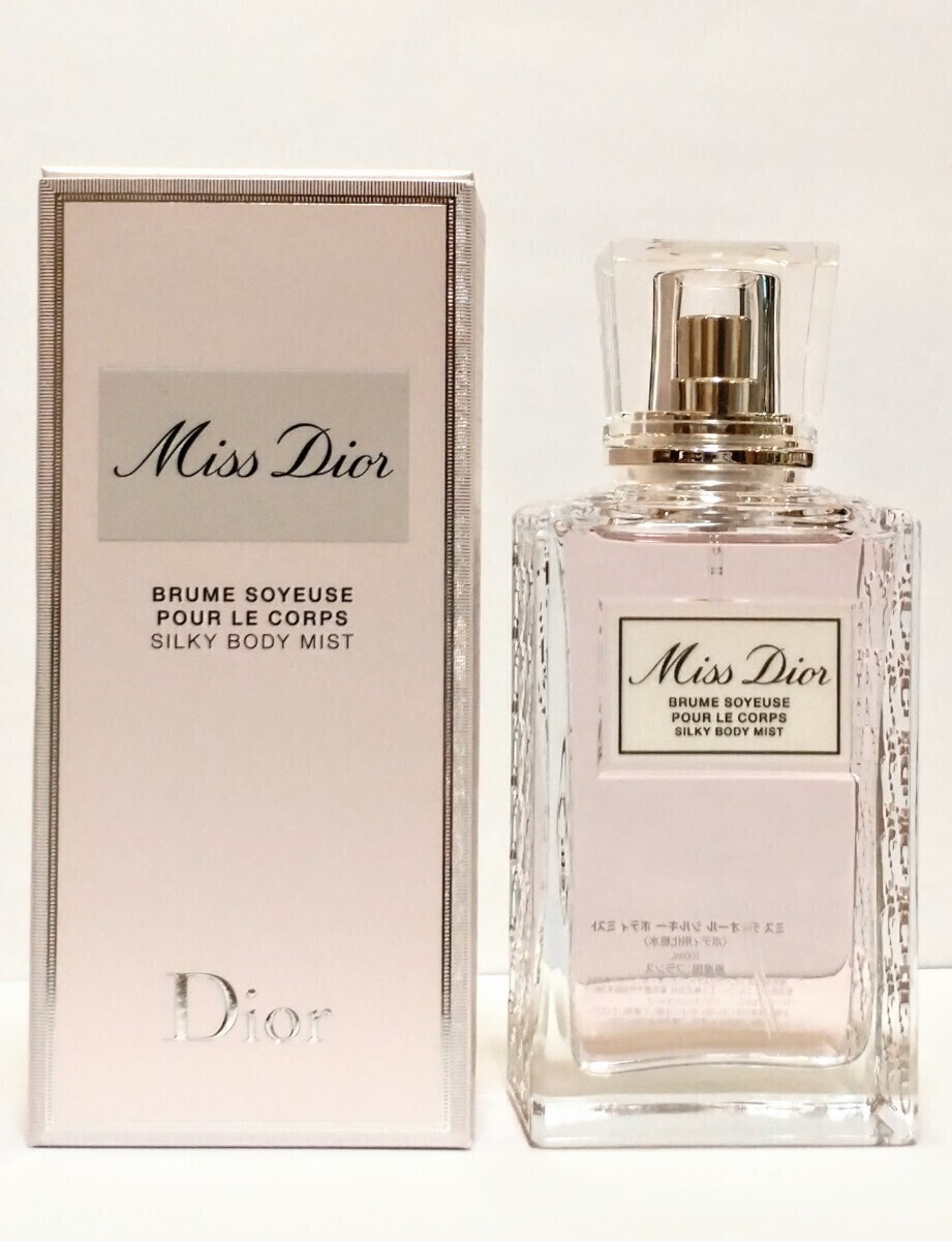新品 Dior ミス ディオール シルキー ボディミスト 100ml 香水 オードゥ パルファン 5ml 巾着 ソヴァージュ 1ml ギフトボックス ラッピング_画像4