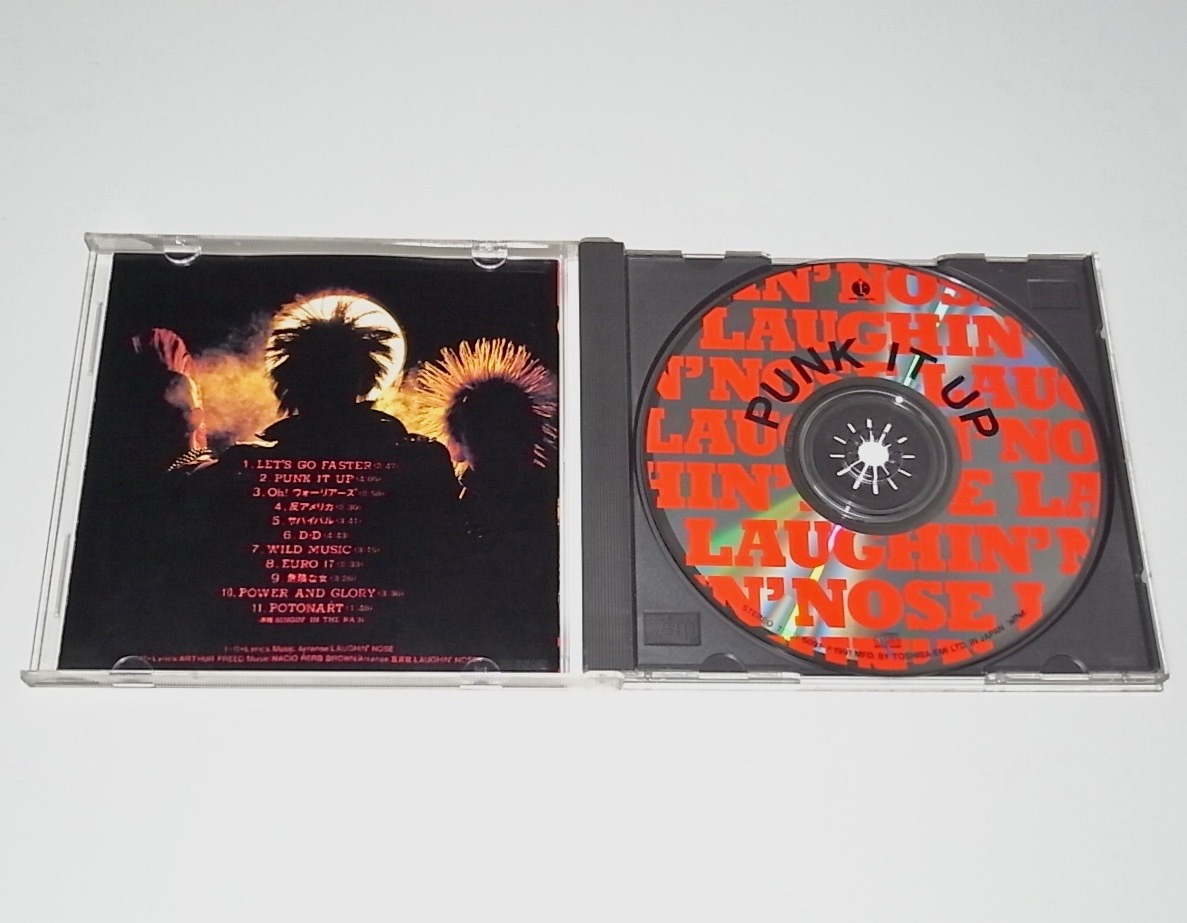 希少 レア 廃盤 中古 CD LAUGHIN' NOSE PUNK IT UP パンク 希少 レア 廃盤 中古 CD LAUGHIN' NOSE PUNK IT UP パンク