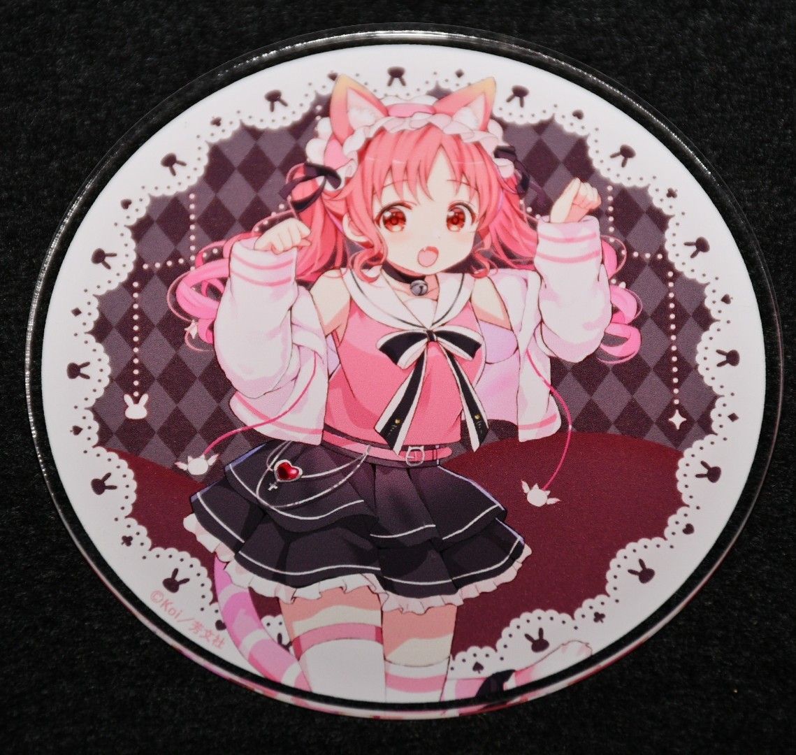ご注文はうさぎですかアニメイトカフェグラッテアクリルコースター