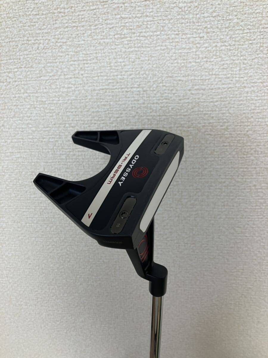 ODYSSEY TRI-BEAM トライビーム#7 パター34インチSTROKE LAB RED ODYSSEY TRI-BEAM トライビーム#7 パター34インチSTROKE LAB RED