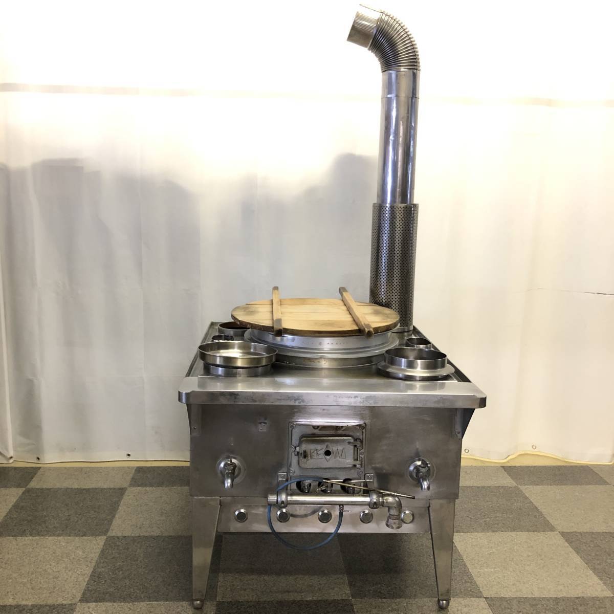 引取限定】業務用 茹で麺機 ガス 茹で釜 麺 蕎麦 うどん 引取限定】業務用 茹で麺機 ガス 茹で釜 麺 蕎麦 うどん