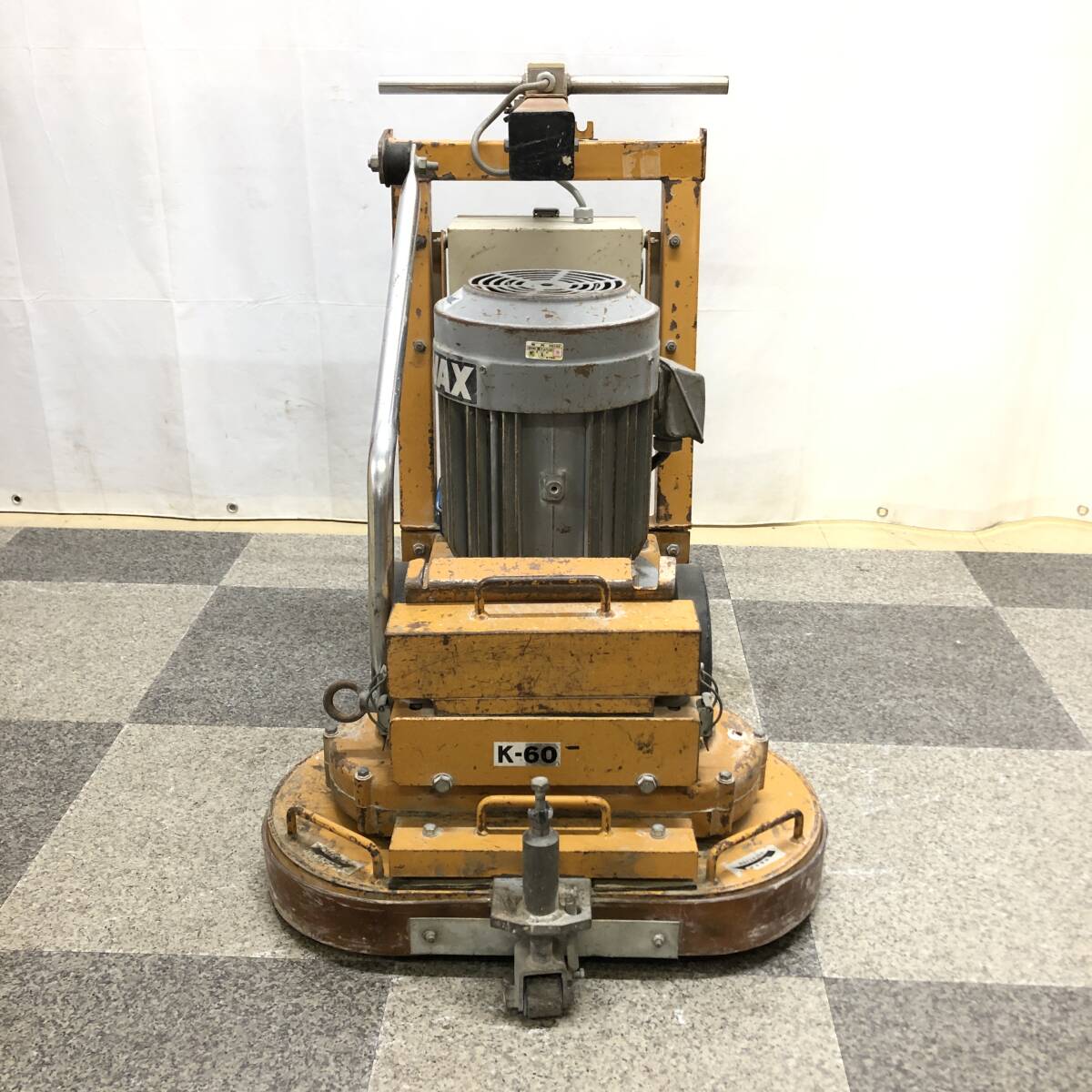 引取り/お客様手配】LINAX K-60E モーター式 床面ハツリ 床表面 引取り/お客様手配】LINAX K-60E モーター式 床面ハツリ 床表面