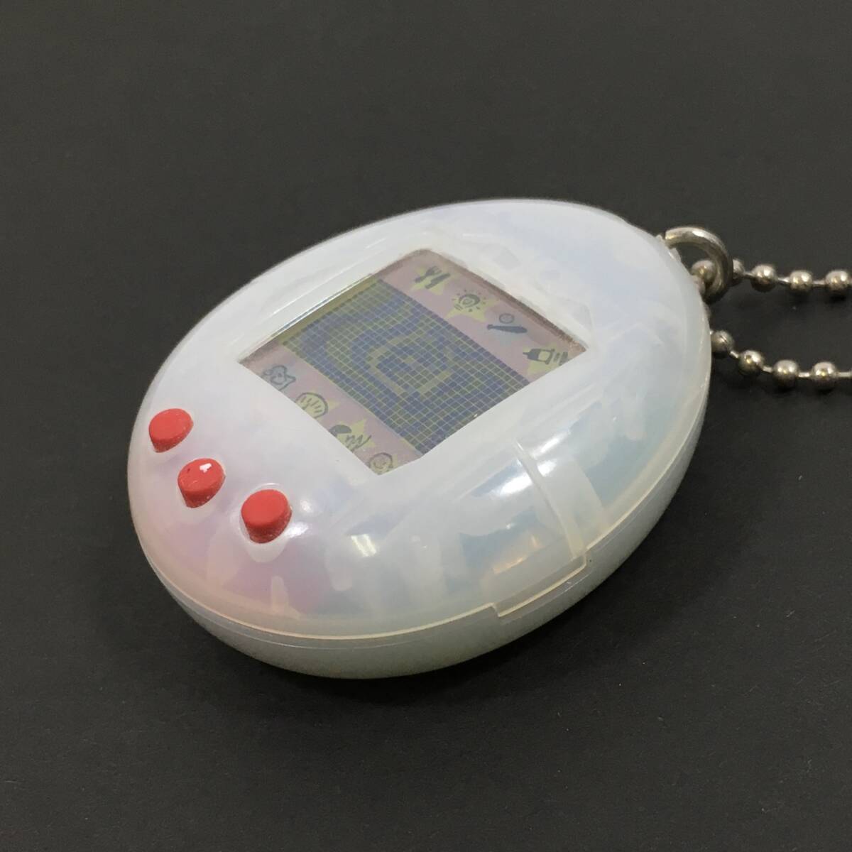 激レア★当時物BANDAI たまごっちホワイト BANDAI 初代 たまごっち クリア ホワイト バンダイ 当時物