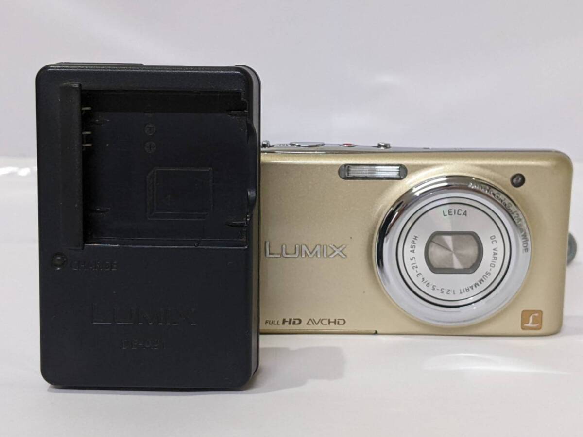 [5485]Panasonic LUMIX DMC-FX77 Panasonic Lumix цифровая камера цифровая камера электризация подтверждено б/у 