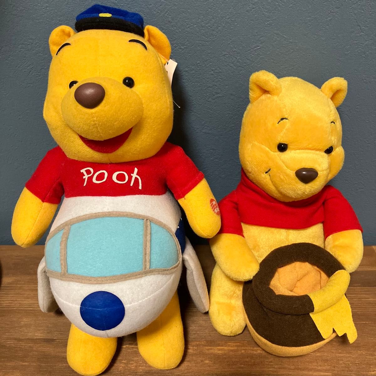 クマのプーさん ぬいぐるみセット ディズニーPoohさん 飛行機 クマのプーさん ぬいぐるみセット ディズニーPoohさん 飛行機