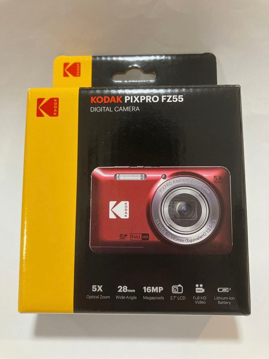 新品・未開封品】KODAC PIXPRO FZ55 レッド赤