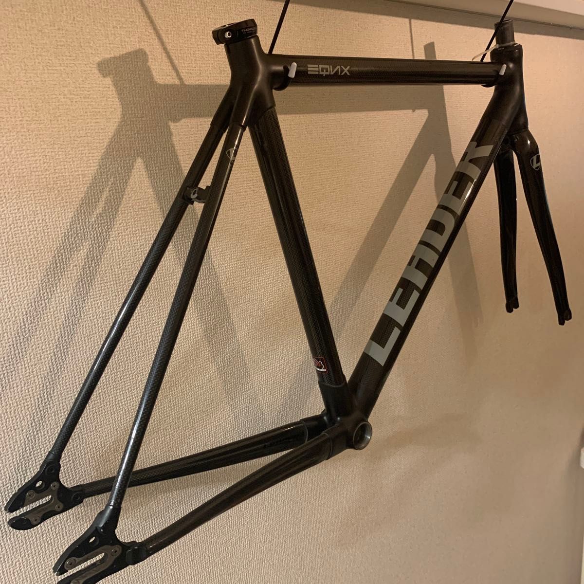 LEADER BIKE EQNX size54 フレーム ピスト フレームセット LEADER BIKE EQNX size54 フレーム ピスト フレームセット