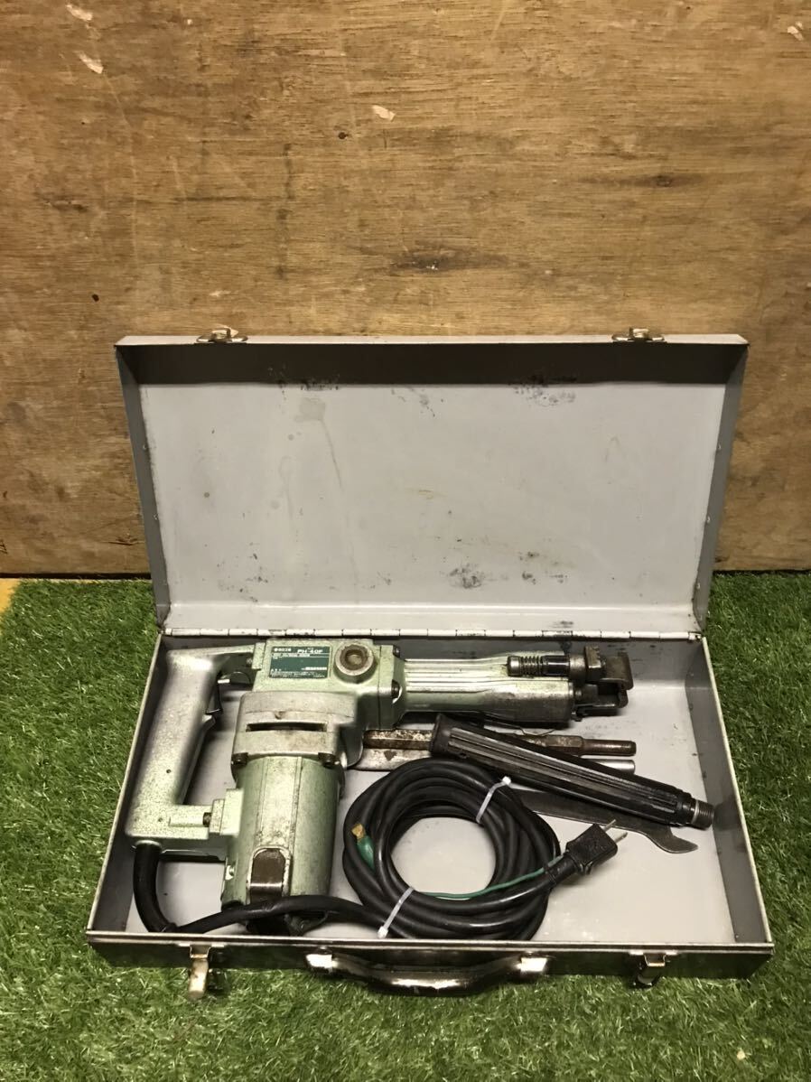 HITACHI/日立 電動ハンマー PH-40E 破つり 現状 住まい、インテリア HITACHI/日立 電動ハンマー PH-40E 破つり 現状 住まい、インテリア