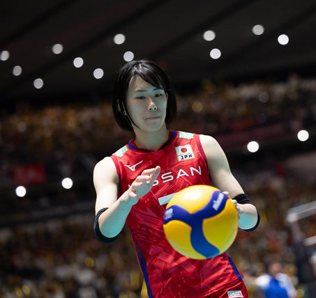 火の鳥nippon 林琴奈 選手 ワールドカップバレー2023 火の鳥nippon 林琴奈 選手 ワールドカップバレー2023