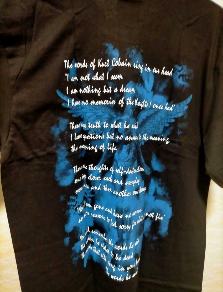 激レア新品】NIRVANA カート・コバーン追悼Tシャツ 半袖M HELLOH 激レア新品】NIRVANA カート・コバーン追悼Tシャツ 半袖M HELLOH