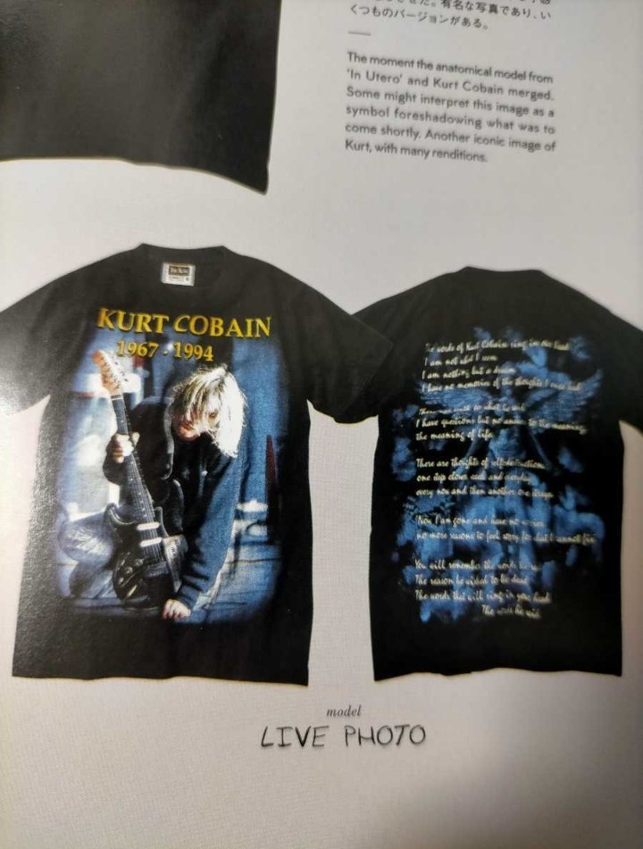 激レア新品】NIRVANA カート・コバーン追悼Tシャツ 半袖M HELLOH 激レア新品】NIRVANA カート・コバーン追悼Tシャツ 半袖M HELLOH