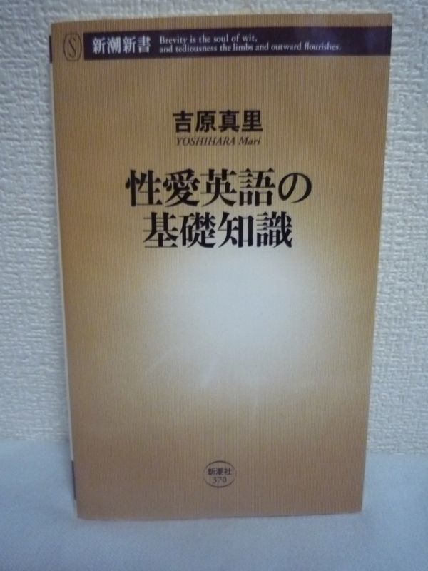 ヤフオク 性愛英語の基礎知識 吉原真里 アメリカ恋愛模様