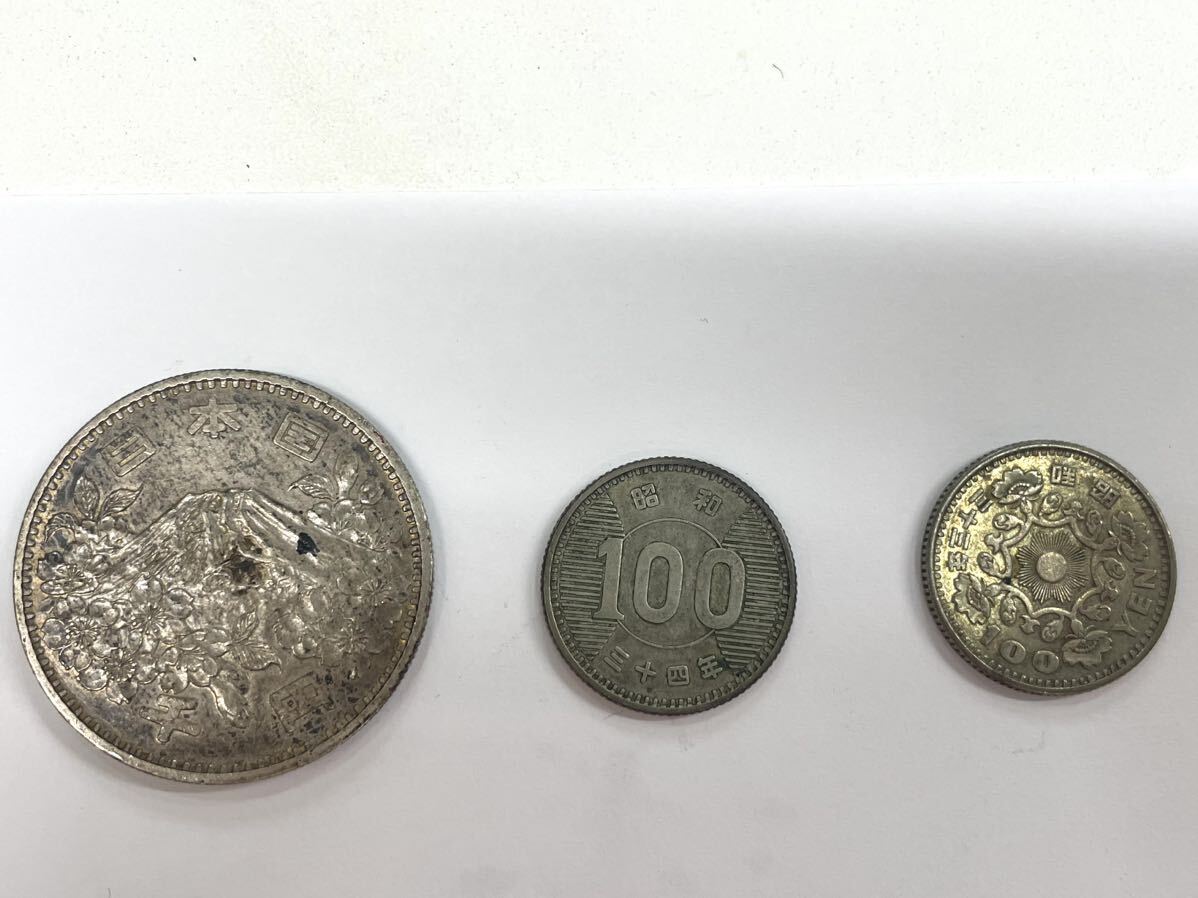  серебряная монета * Tokyo Olympic 1000 иен .. феникс 100 иен 50 sen 20 sen 10 sen 13 листов 62.2g