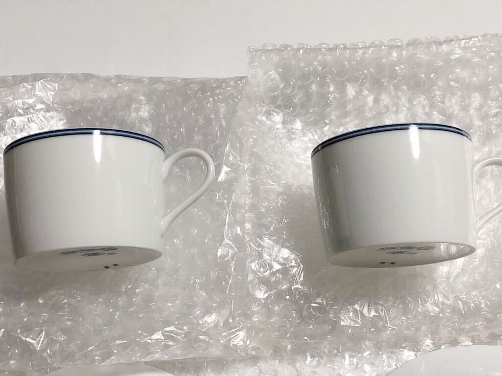 未使用 保管品 HERMES シェーヌダンクル カップ&ソーサー 2客 未使用 保管品 HERMES シェーヌダンクル カップ&ソーサー 2客