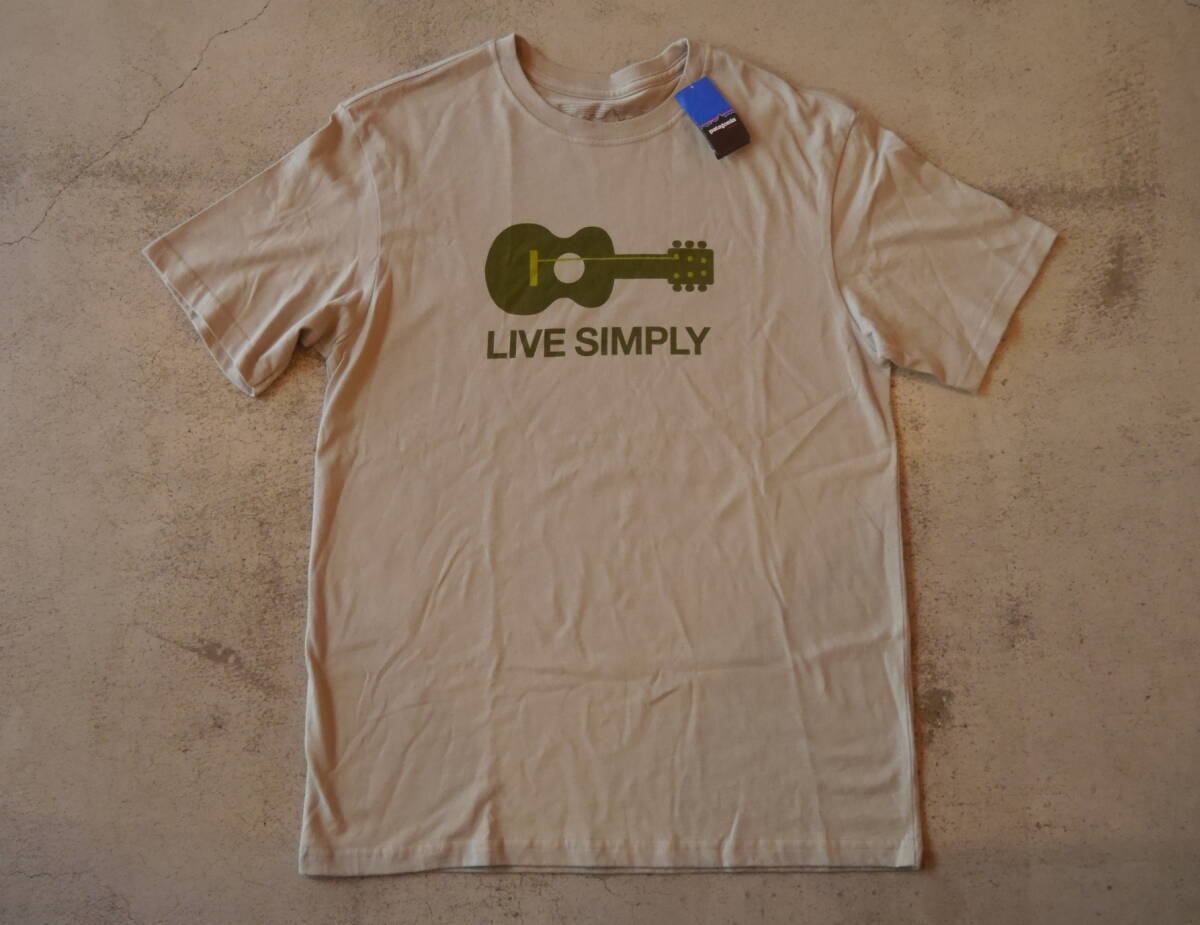 Patagoniaオーガニックコットン100%デッドストックTシャツpatalohaビンテージ古着アメリカMサイズUSA製ベネフィシャル2010年パタロハ90年代