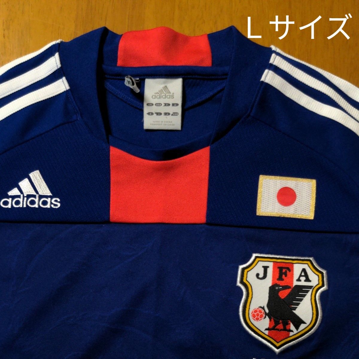 サッカー日本代表 ユニフォーム 2010-2011 サイズL アディダス サッカー日本代表 ユニフォーム 2010-2011 サイズL アディダス