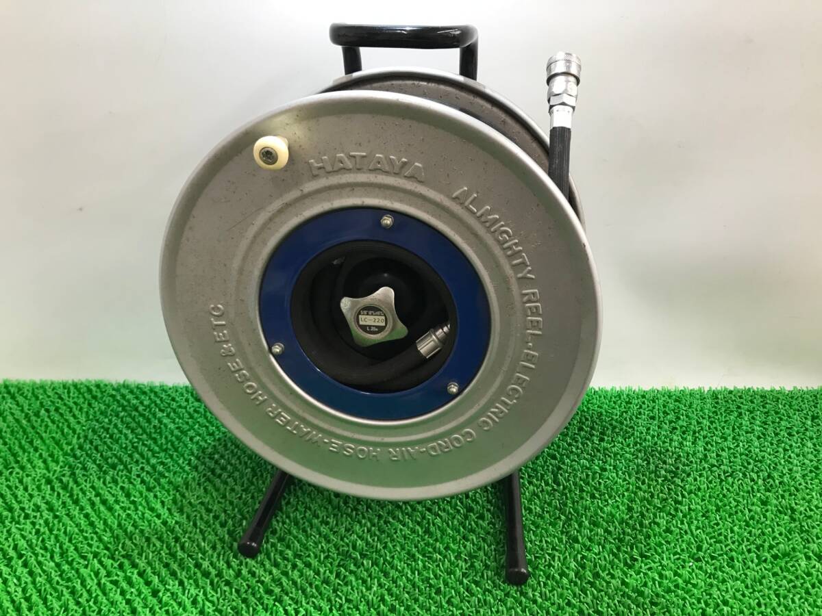 中古品】HATAYA エアホースリール 20m LC-220 / IT12VJEB2H5C 中古品】HATAYA エアホースリール 20m LC-220 / IT12VJEB2H5C