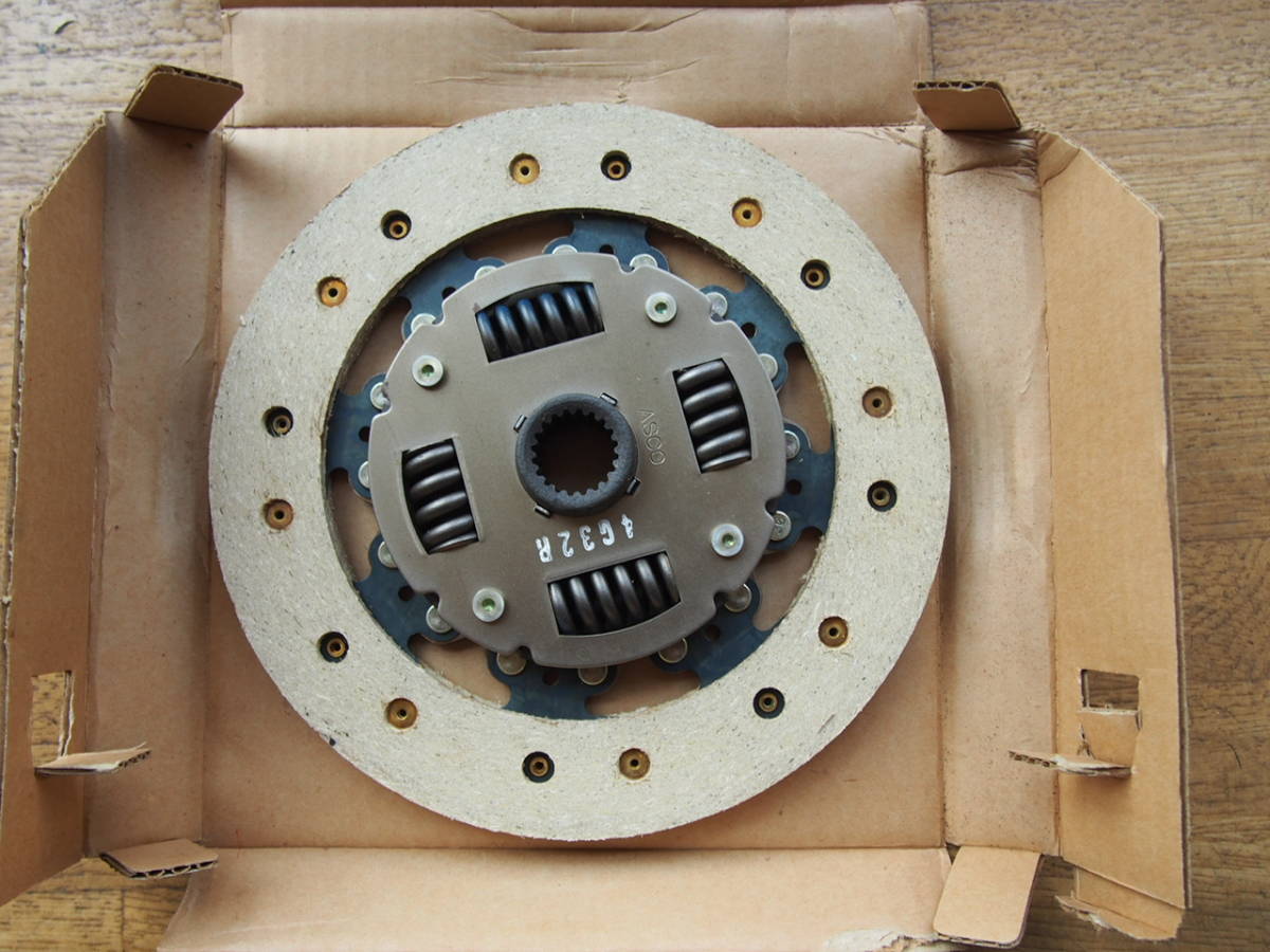  old car Mitsubishi Galant GTO FTO A52 A52H A53 A61 clutch disk at that time. thing unused 