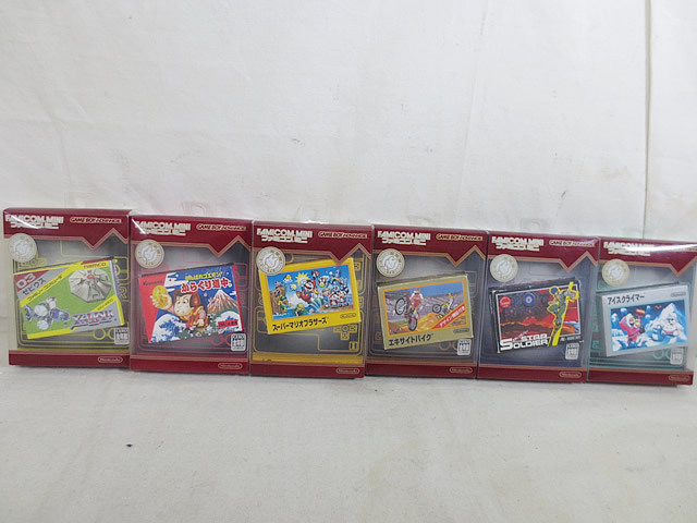 美品 ゲームボーイ アドバンス ファミコンミニ アイスクライマー スーパーマリオ セット