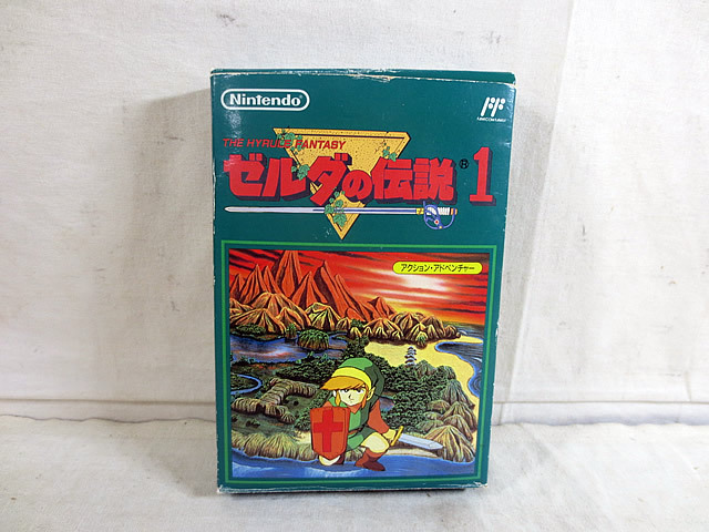 美品　FC　ファミリー コンピュータ ファミコン　 ゼルダの伝説 1