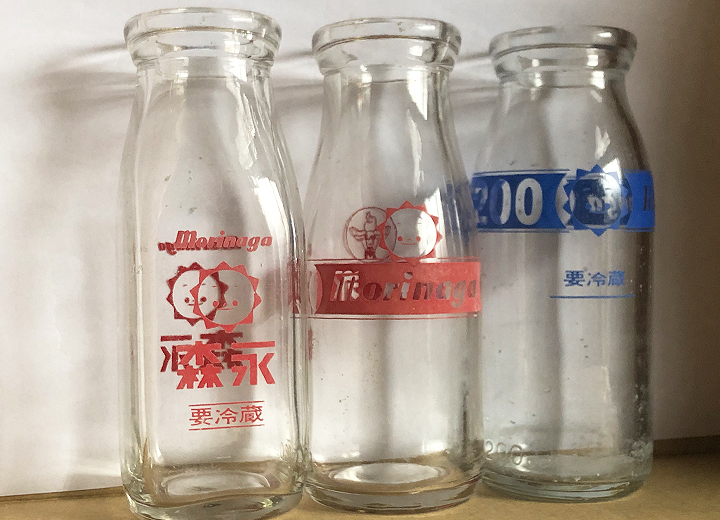 Yahoo!オークション - 森永 牛乳瓶 昭和レトロ 当時物 180cc Yahoo!オークション - 森永 牛乳瓶 昭和レトロ 当時物 180cc