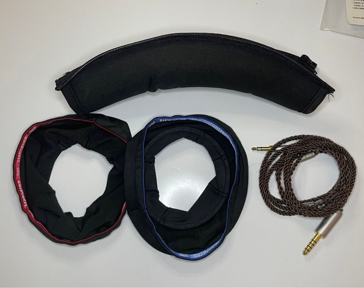 Hifiman Edition XS バランスケーブル、イヤープロフィット、ヘッドバンドカバー付き Hifiman Edition XS バランスケーブル、イヤープロフィット、ヘッドバンドカバー付き
