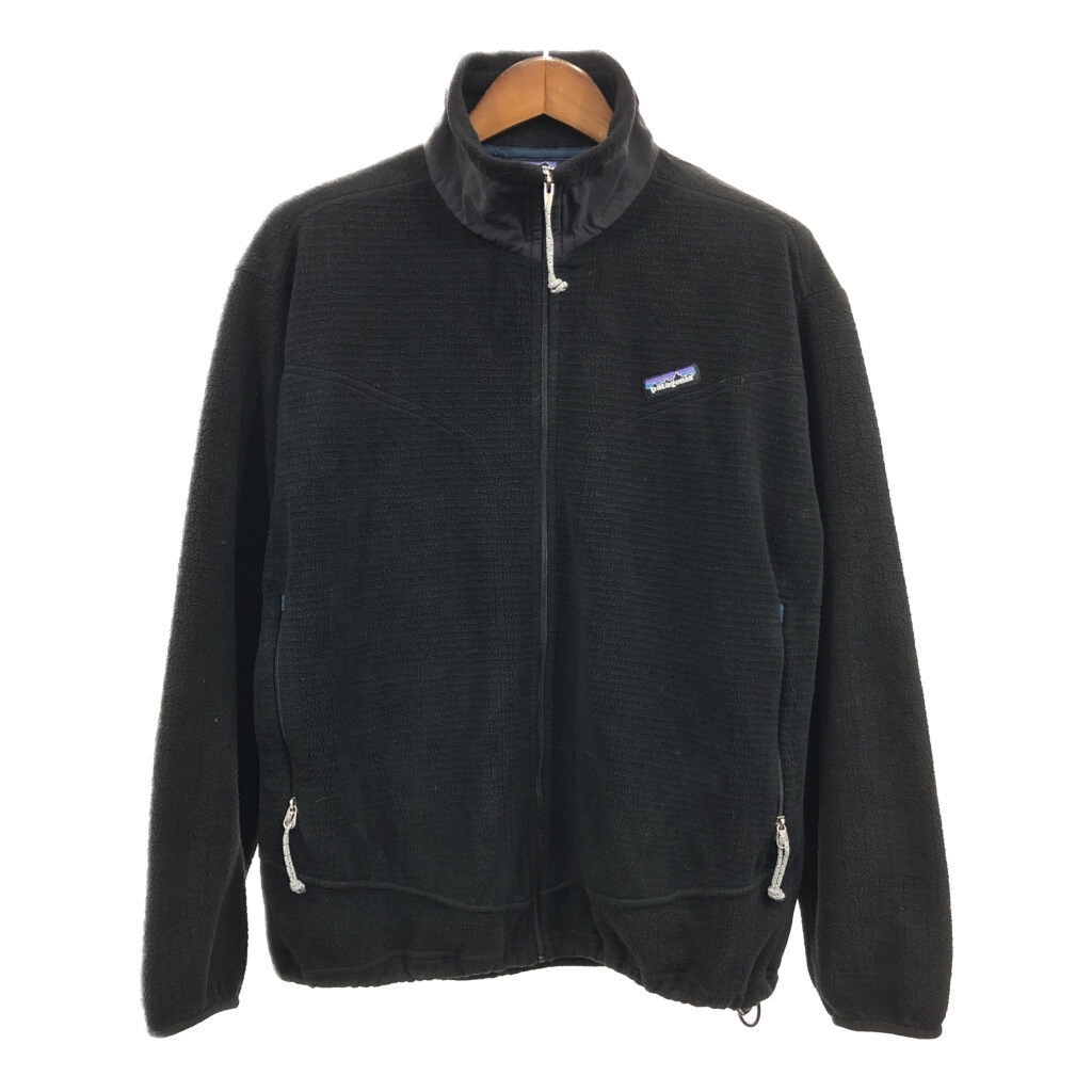 00年代 USA製 patagonia パタゴニア レギュレーター R3 POLARTEC ポーラテック フリースジャケット アウトドア(メンズ L) 中古 古着 Q8884