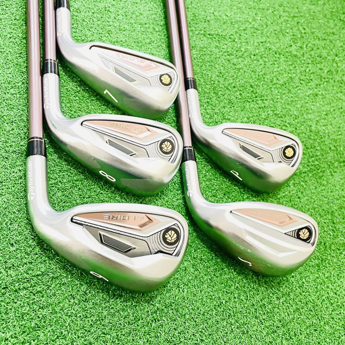 6856 TaylorMade GLOIRE レディース アイアン5本セット 6856 TaylorMade GLOIRE レディース アイアン5本セット