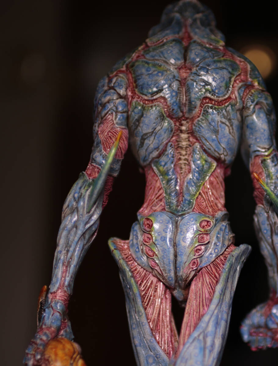 VILE GUYVER 徹底改造完成品 ガイバー 42cm大型ガレージキット VILE GUYVER 徹底改造完成品 ガイバー 42cm大型ガレージキット