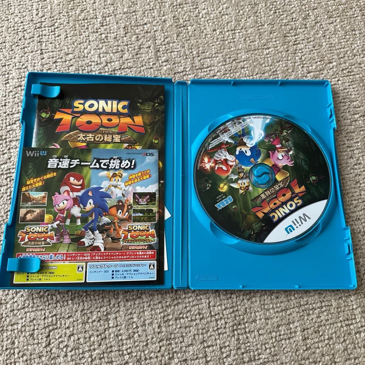 Wii U】 ソニック ロストワールド +ソニックトゥーン太古の秘宝 Wii U】 ソニック ロストワールド +ソニックトゥーン太古の秘宝