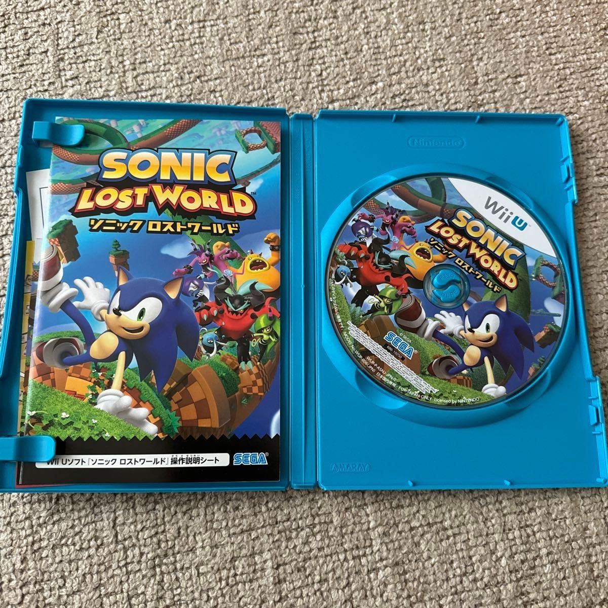Wii U】 ソニック ロストワールド +ソニックトゥーン太古の秘宝 Wii U】 ソニック ロストワールド +ソニックトゥーン太古の秘宝