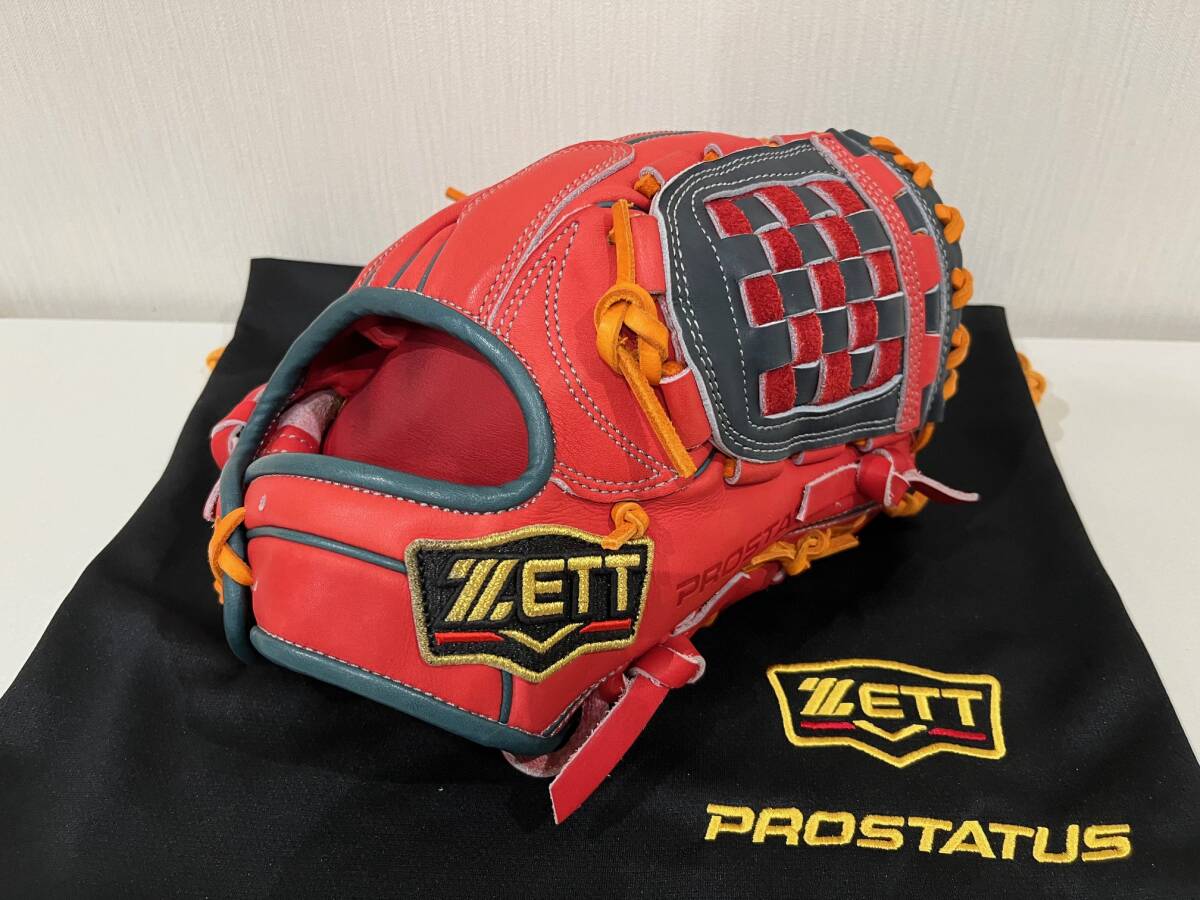 ZETTゼット プロステータス 軟式オーダーグラブ 源田モデル (未 ZETTゼット プロステータス 軟式オーダーグラブ 源田モデル (未