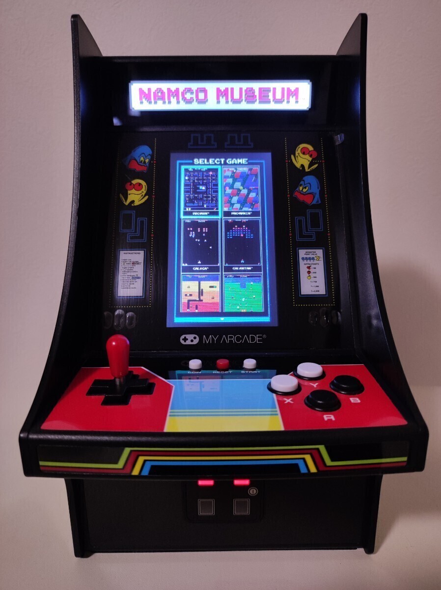 Yahoo!オークション - 【美品】MY ARCADE Namco Museum Mini Yahoo!オークション - 【美品】MY ARCADE Namco Museum Mini