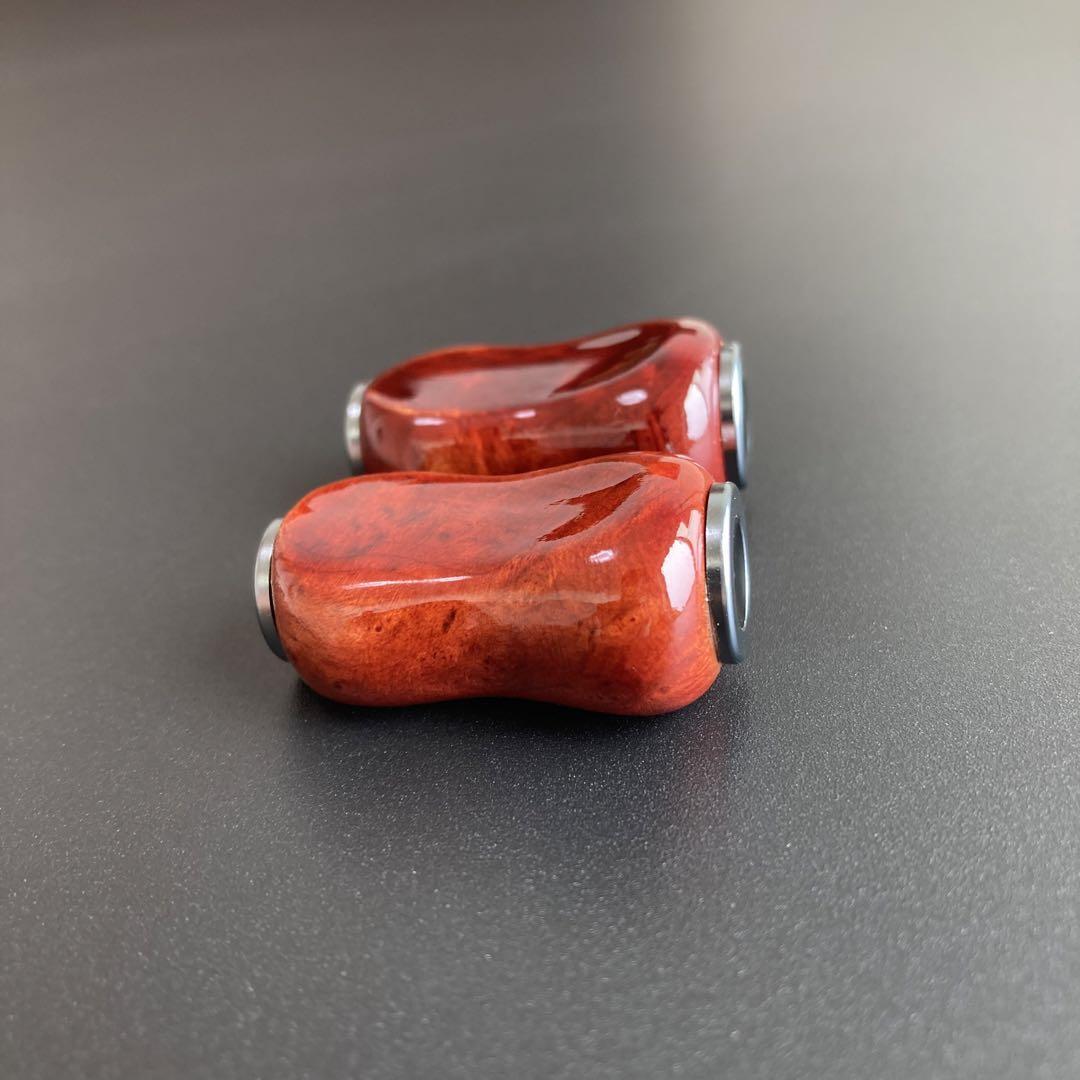 新品】ウッドノブ 木製ノブ 天然木/silver 2個 ダイワ シマノ 新品】ウッドノブ 木製ノブ 天然木/silver 2個 ダイワ シマノ