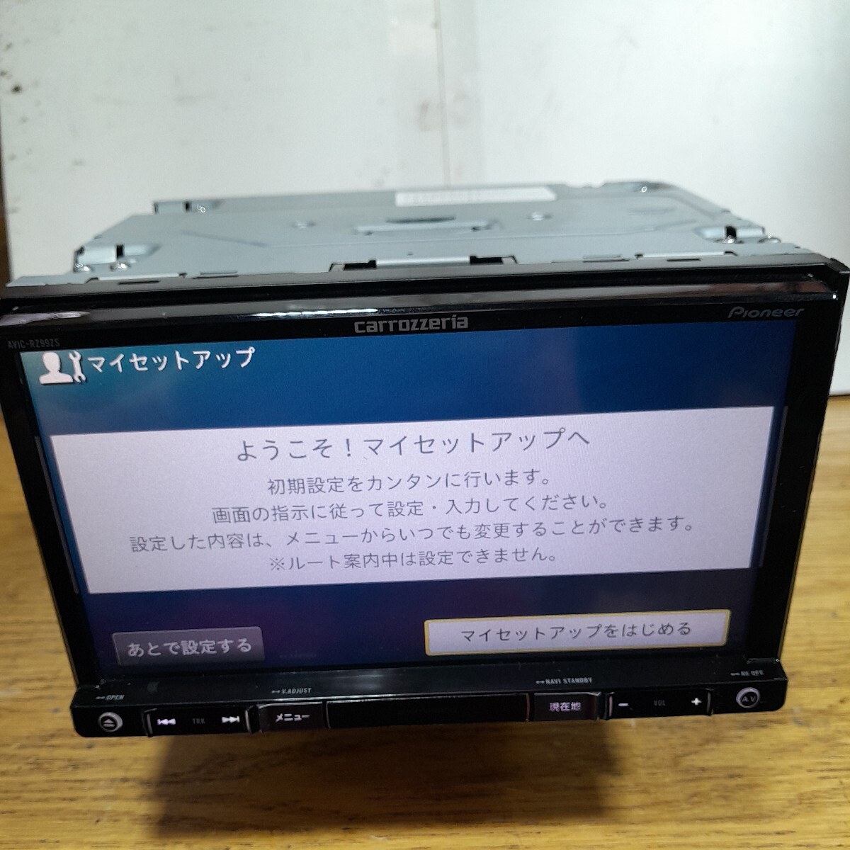 スズキ純正カロッツェリア・ナビ AVIC-RZ99ZS 201年第2.0.0 版 スズキ純正カロッツェリア・ナビ AVIC-RZ99ZS 201年第2.0.0 版