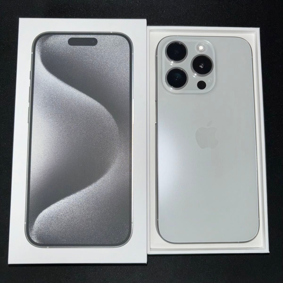 極美品】iPhone 15 Pro 256GB ホワイトチタニウム SIMフリー 極美品】iPhone 15 Pro 256GB ホワイトチタニウム SIMフリー