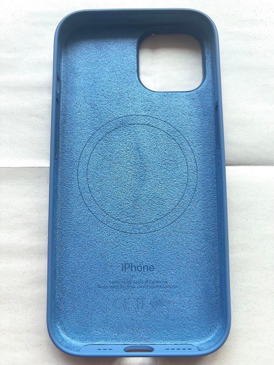 Apple純正品 iPhone15 SiliconeCase winter blue シリコンケース Apple純正品 iPhone15 SiliconeCase winter blue シリコンケース